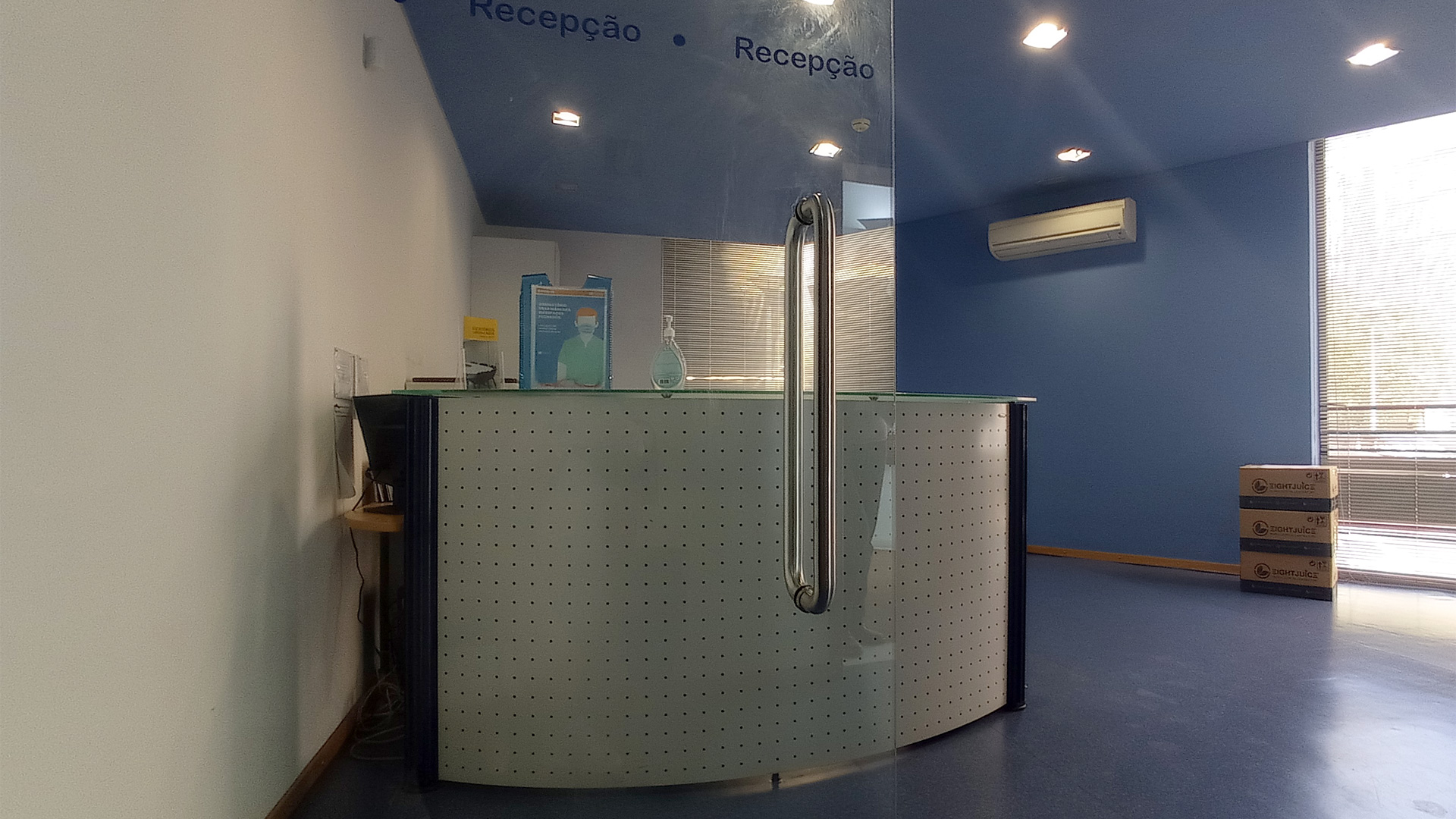 Recepção e serviços de apoio